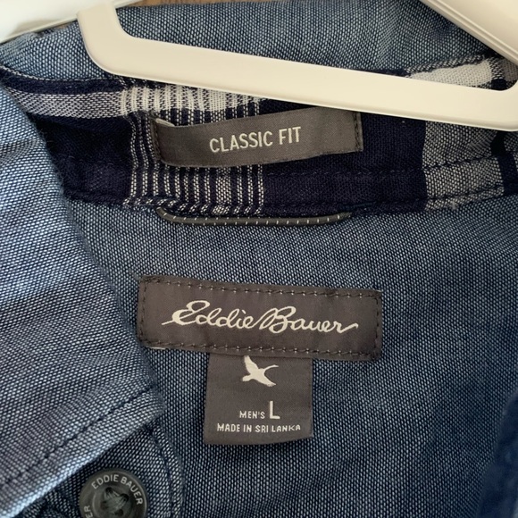 Eddie Bauer Denim Button Down - Picture 6 of 6